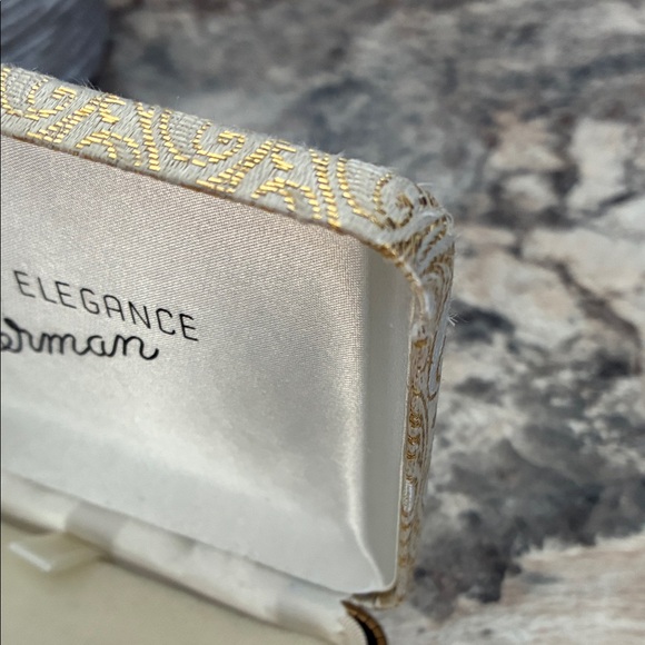 Signed SHERMAN Brooch & Earrings Set in Original Case; Aurora Borealis; Vintage - Picture 14 of 16